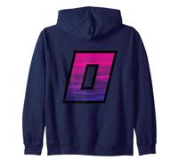 Numéro 0 Zero Jersey Uniforme Sports Number Sweat à Capuche