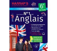 Numéro 1 en anglais 6e avec Harrap's - Céline Leclercq - Harrap's - broché - Scolaire / Universitaire