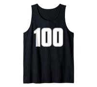 Numéro 100 Maillot de Sport centenaire siècle Débardeur