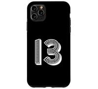 Numéro 13 pour Uniforme d'équipe Sportive ou événements Numéro Treize Coque pour iPhone 11 Pro Max