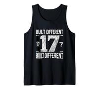 Numéro 17 construit différents Motifs motivants dix-Sept Débardeur