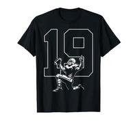 Numéro 19 Ans de Football 19e Anniversaire T-Shirt Graphique avec Valeur
