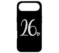 Numéro 26 Vingt-Six, pour Femme de 26 Ans, 26e Anniversaire Coque pour iPhone Air