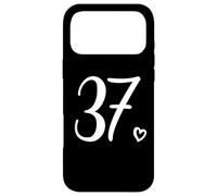 Numéro 37 Trente-Sept pour Femme 37 Ans 37e Anniversaire Coque pour iPhone 17 Pro Max