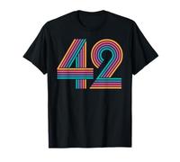 Numéro 42 Quarante-Deux Anniversaire Hommes & Femmes 42e Anniversaire T-Shirt