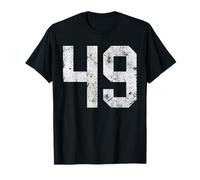 Numéro 49 anniversaire équipe de sport numéro 49 T-Shirt