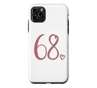 Numéro 68, Soixante-Huit pour Les Femmes de 68 Ans 68e Anniversaire Coque pour iPhone 11 Pro Max