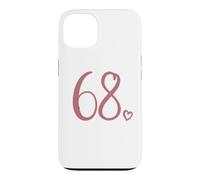 Numéro 68, Soixante-Huit pour Les Femmes de 68 Ans 68e Anniversaire Coque pour iPhone 13