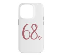 Numéro 68, Soixante-Huit pour Les Femmes de 68 Ans 68e Anniversaire Coque pour iPhone 14 Pro