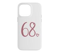 Numéro 68, Soixante-Huit pour Les Femmes de 68 Ans 68e Anniversaire Coque pour iPhone 14 Pro Max