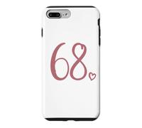 Numéro 68, Soixante-Huit pour Les Femmes de 68 Ans 68e Anniversaire Coque pour iPhone 7 Plus/8 Plus