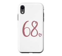 Numéro 68, Soixante-Huit pour Les Femmes de 68 Ans 68e Anniversaire Coque pour iPhone XR