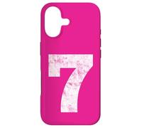 Numéro 7 en Jersey Uniforme Varsity Sports Number, 7e Anniversaire Coque pour iPhone 17