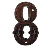 Numéro 8 En Fonte À Accrocher Mur Maison Villa