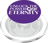 Numéro 8 | Huit | Déverrouillez Le Pouvoir de l'éternité PopSockets PopGrip pour MagSafe