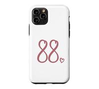 Numéro 88, Quatre-Vingt-Huit pour Les Femmes 88 Ans 88e Anniversaire Coque pour iPhone 11 Pro