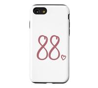 Numéro 88, Quatre-Vingt-Huit pour Les Femmes 88 Ans 88e Anniversaire Coque pour iPhone SE (2020) / 7/8