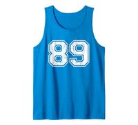 Numéro 89 Eighty Nine Distressed Sport Team Pratique Débardeur