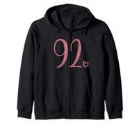 Numéro 92 Quatre-Vingt-Douze, pour Femme de 92 Ans, 92e Anniversaire Sweat à Capuche