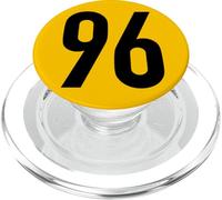 Numéro 96 en Noir PopSockets PopGrip pour MagSafe