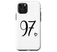 Numéro 97 Quatre-Vingt-dix-Sept pour Les Femmes, 97 Ans 97e Anniversaire Coque pour iPhone 11 Pro