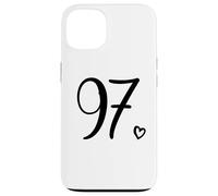 Numéro 97 Quatre-Vingt-dix-Sept pour Les Femmes, 97 Ans 97e Anniversaire Coque pour iPhone 13