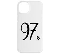 Numéro 97 Quatre-Vingt-dix-Sept pour Les Femmes, 97 Ans 97e Anniversaire Coque pour iPhone 14 Plus