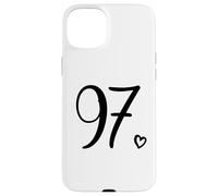 Numéro 97 Quatre-Vingt-dix-Sept pour Les Femmes, 97 Ans 97e Anniversaire Coque pour iPhone 15 Plus