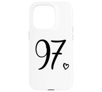Numéro 97 Quatre-Vingt-dix-Sept pour Les Femmes, 97 Ans 97e Anniversaire Coque pour iPhone 15 Pro