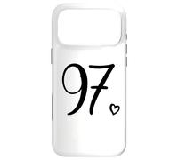 Numéro 97 Quatre-Vingt-dix-Sept pour Les Femmes, 97 Ans 97e Anniversaire Coque pour iPhone 17 Pro Max