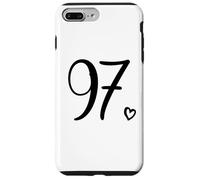 Numéro 97 Quatre-Vingt-dix-Sept pour Les Femmes, 97 Ans 97e Anniversaire Coque pour iPhone 7 Plus/8 Plus