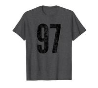 Numéro 97 Vieilli Vintage Quatre-Vingt-dix Sept Sports Pratique T-Shirt