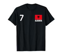Numéro Albanie Drapeau National Country Pride Heritage T-Shirt