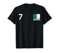 Numéro Algerie Drapeau National Country Pride Heritage T-Shirt