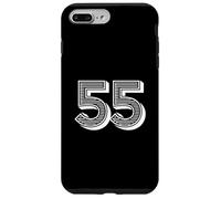 Numéro Cinquante Cinq #55 pour Uniforme d'équipe Sportive Coque pour iPhone 7 Plus/8 Plus