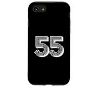 Numéro Cinquante Cinq #55 pour Uniforme d'équipe Sportive Coque pour iPhone SE (2020) / 7/8