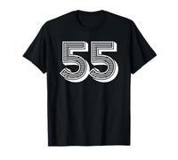 Numéro Cinquante Cinq #55 pour Uniforme d'équipe Sportive T-Shirt