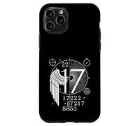 Numéro d'ange 17 Signification spirituelle Numérologie Art Coque pour iPhone 11 Pro