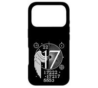 Numéro d'ange 17 Signification spirituelle Numérologie Art Coque pour iPhone 17 Pro