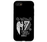 Numéro d'ange 17 Signification spirituelle Numérologie Art Coque pour iPhone SE (2020) / 7/8