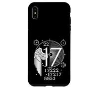 Numéro d'ange 17 Signification spirituelle Numérologie Art Coque pour iPhone XS Max
