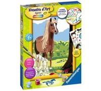 Numero dart - moyen format - Cheval et nature - Ravensburger - Kit complet de Peinture au numero - Des 7 ans Neutre G