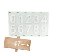 Numéro de boîte aux lettres autocollant réfléchissant - Autocollant numéros de maison, numéros autocollants pour boîte aux lettres | Décalque extérieur imperméable résistant à la décoloration pour