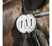 Numéro de départ du cheval avec pierres de cristal USG Noir TU