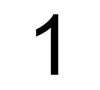 Numéro de la porte 3D Double-sided Lighted House Numbers Outdoor Waterproof Acrylic Door Plates Metal Letter Sign Plate Villa Address Number (Color : 1, Size : 16CM 6INCH_WARM WHITE LIGHT)