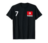 Numéro de la Tunisie Drapeau National Country Pride Heritage T-Shirt