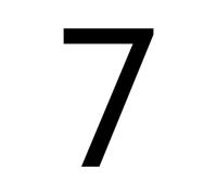 Numéro De Maison 3D Double-sided Lighted House Numbers Outdoor Waterproof Acrylic Door Plates Metal Letter Sign Plate Villa Address Number(7,16CM 6INCH_WARM WHITE LIGHT)