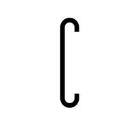 Numéro De Maison 4 Inch 100mm Self Adhesive Big Modern Door Number For Exterior House Apartment Plaque Mailbox Address Digits Sticker Sign Black(Letter C,Gold)