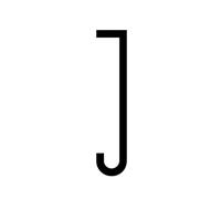 Numéro De Maison 4 Inch 100mm Self Adhesive Big Modern Door Number For Exterior House Apartment Plaque Mailbox Address Digits Sticker Sign Black(Letter J,Silver)
