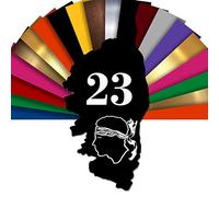 Numéro De Maison Corse Personnalisable - Plaque De Numéro De Rue Forme Corsica PVC Extérieur - Numéro Gravé - 20 x 10 cm (Noir texte Blanc)